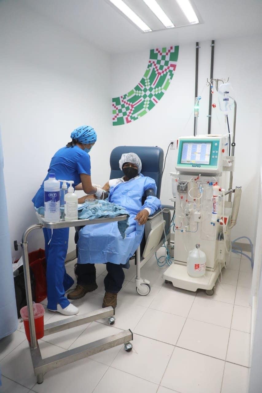 SERVICIOS DE DIÁLISIS PERITONEAL AL 100% EN EL ESTADO.