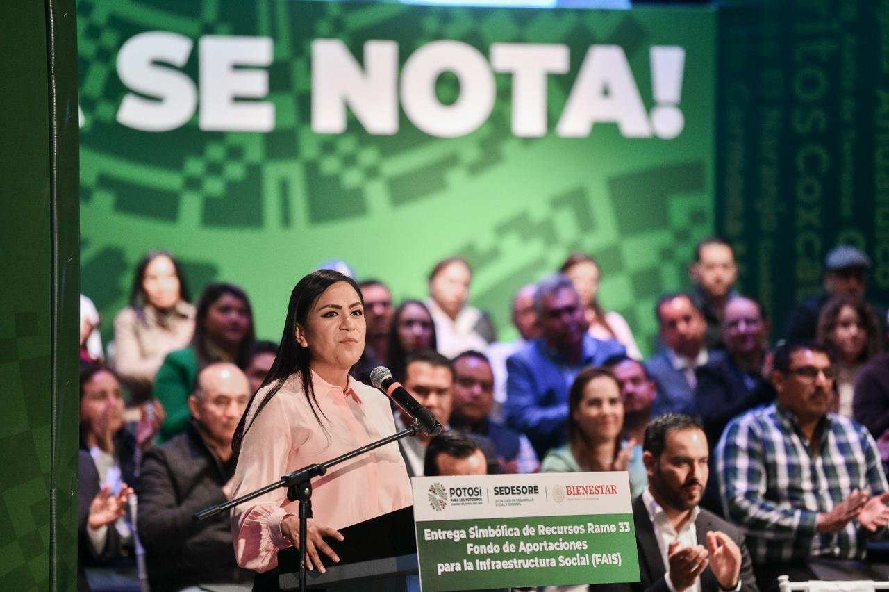 GOBERNADOR RICARDO GALLARDO ES UN EJEMPLO NACIONAL POR INCREMENTO DE APORTACIONES A MUNICIPIOS: BIENESTAR