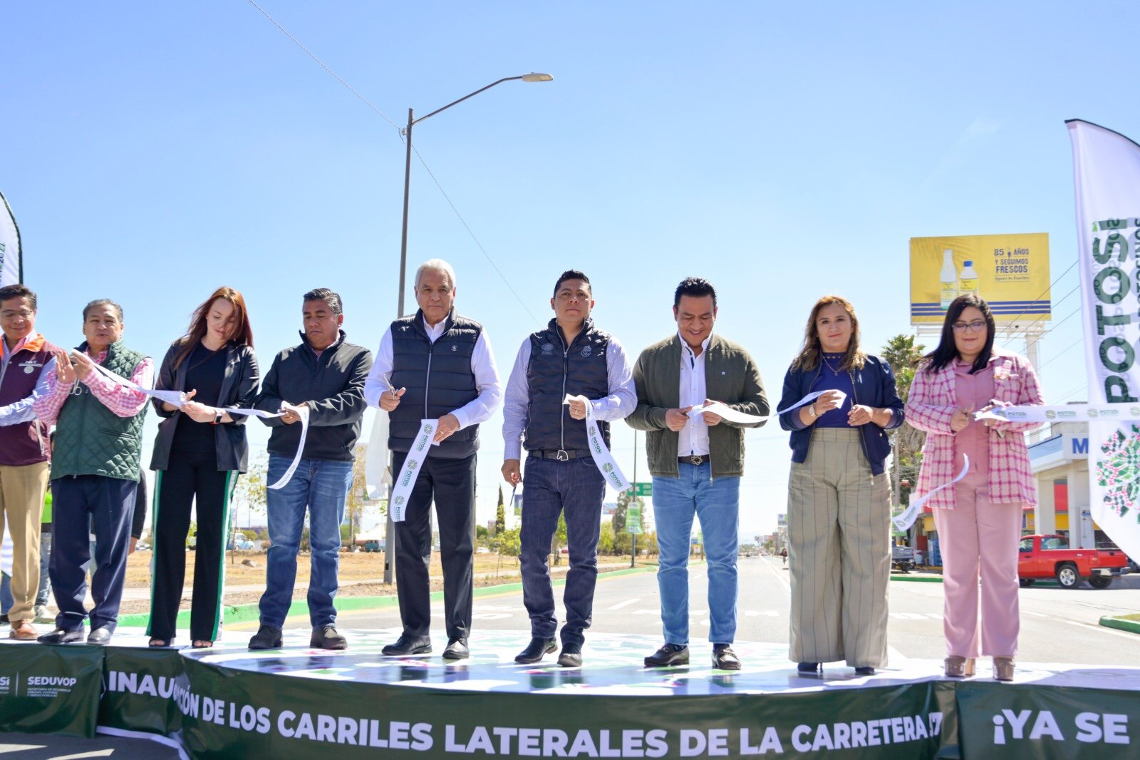 INTENSA MODERNIZACIÓN DE INFRAESTRUCTURA VIAL REGISTRA SAN LUIS POTOSÍ