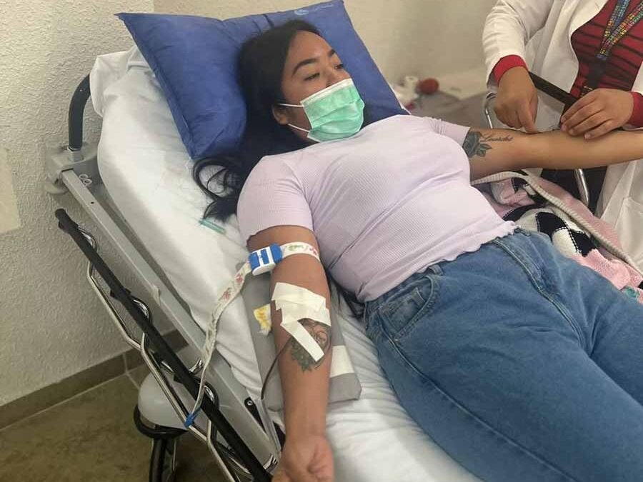 INVITA SALUD A LA CIUDADANÍA A DONAR SANGRE PARA SALVAR VIDAS