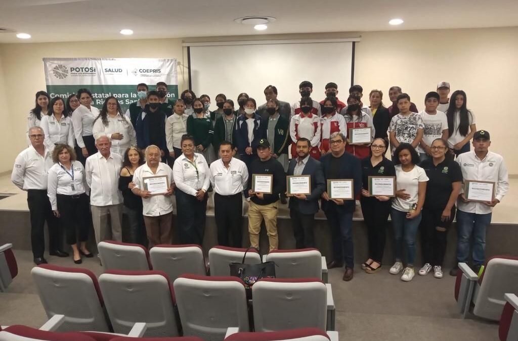 EN EL MARCO DEL DÍA MUNDIAL SIN TABACO COEPRIS REALIZA UN RALLY JAQUE AL VAPE ASÍ COMO LA ENTREGA DE RECONOCIMIENTOS.