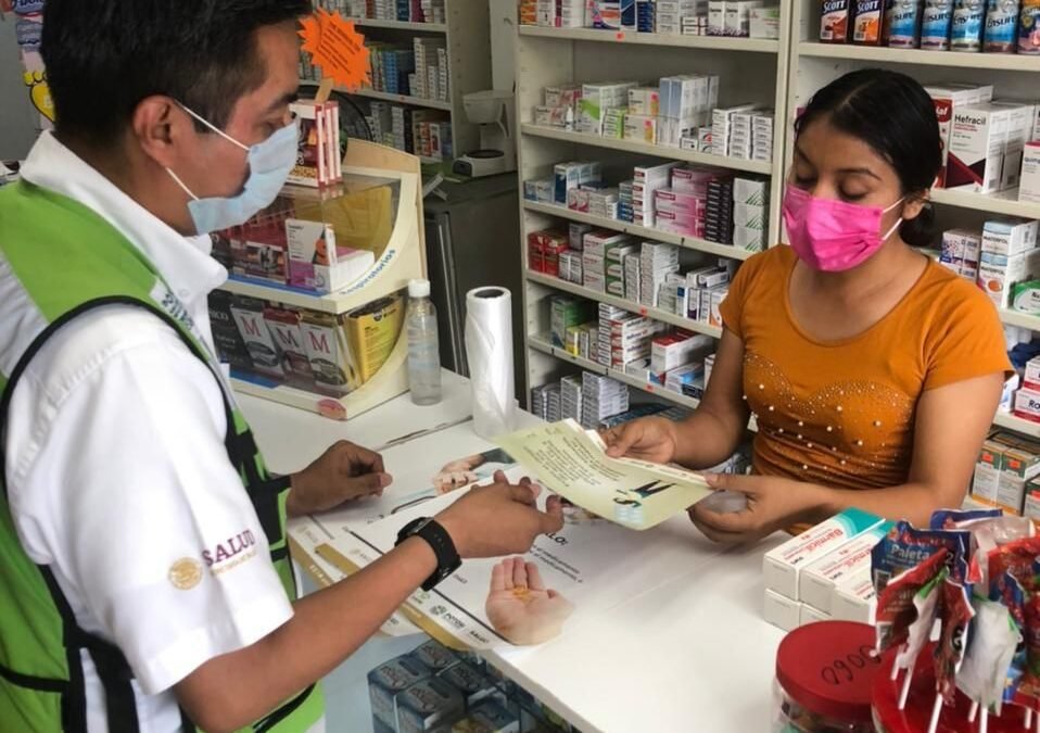 CONSTANTE VERIFICACIÓN DE FARMACIAS, BOTICAS Y DROGUERÍAS