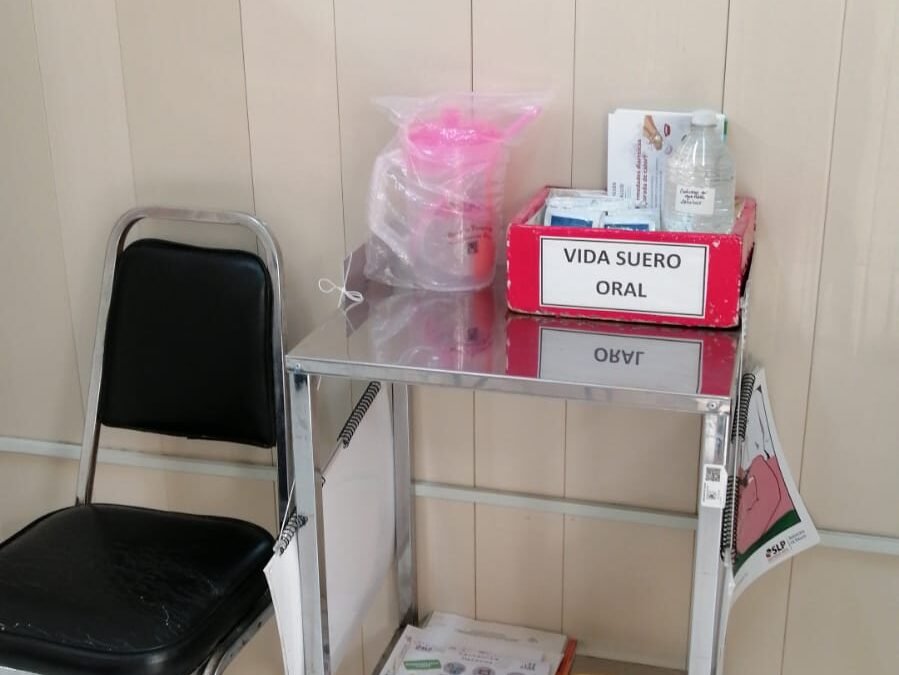 EN APOYO A LA SALUD, ESTADO INSTALA SALAS DE HIDRATACIÓN