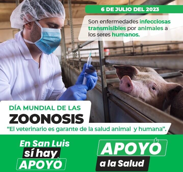 CONMEMORA EL DÍA MUNDIAL DE LA ZOONOSIS REFORZANDO EL CUIDADO Y SALUD DE LOS ANIMALES
