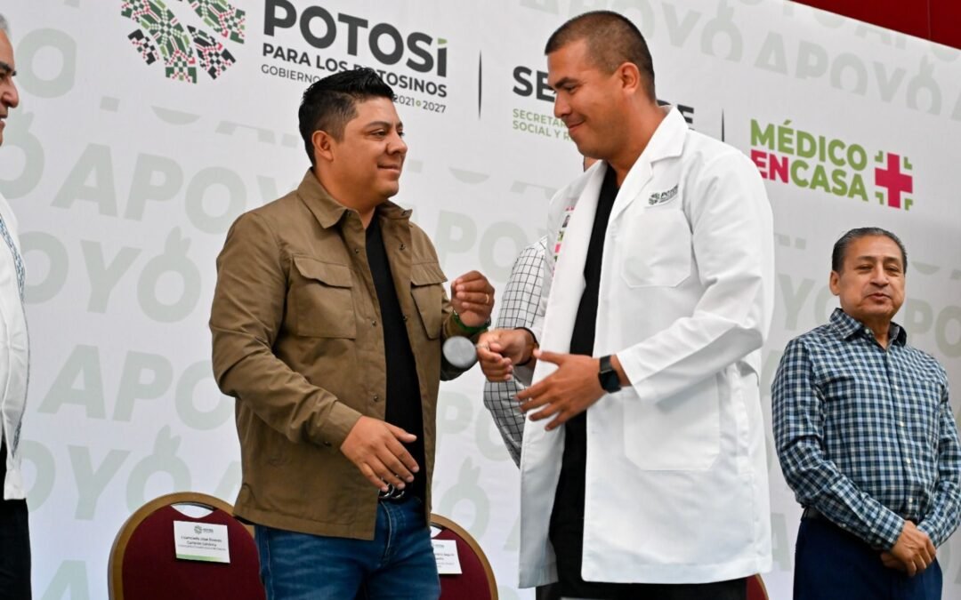 ARRANCA RICARDO GALLARDO PROGRAMA “MÉDICO EN CASA” EN APOYO A LAS Y LOS POTOSINOS