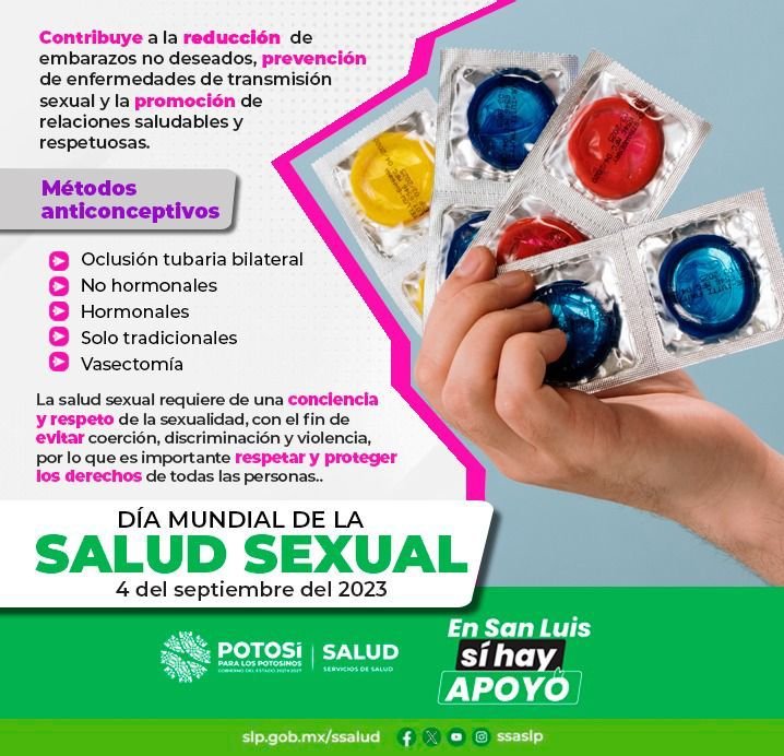 04 DE SEPTIEMBRE, DÍA MUNDIAL DE LA SALUD SEXUAL