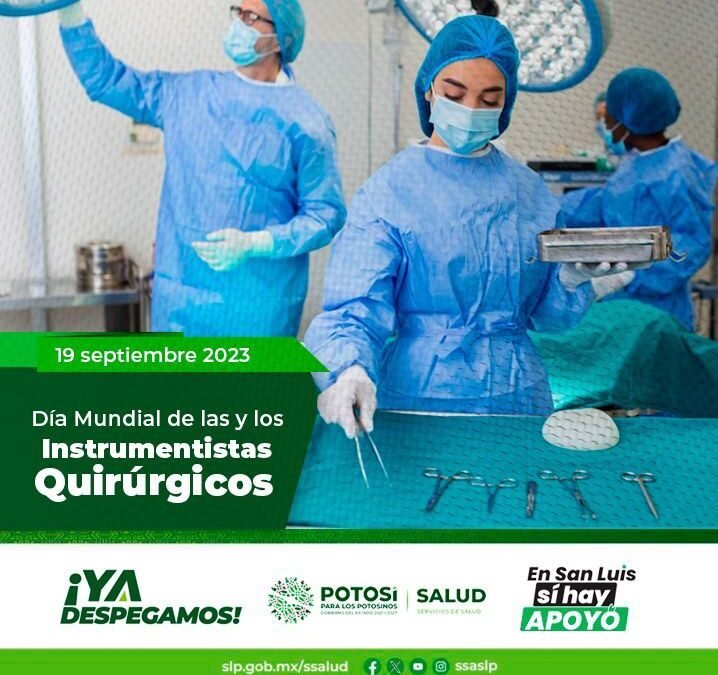 DÍA MUNDIAL DE LAS Y LOS INSTRUMENTISTAS QUIRÚRGICOS