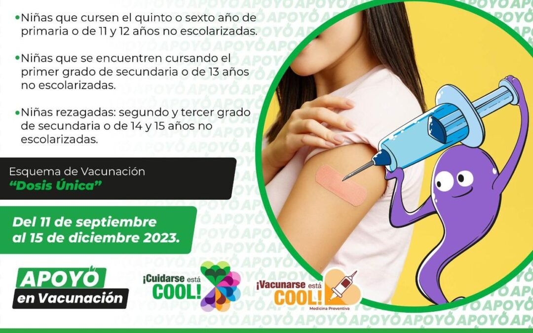 JORNADA DE VACUNACIÓN CONTRA VPH EN SLP