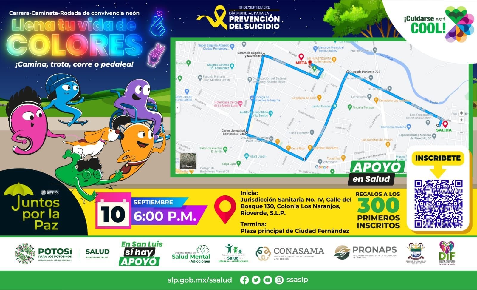 SEMANA ESTATAL DE PREVENCIÓN DEL SUICIDIO EN SAN LUIS POTOSÍ