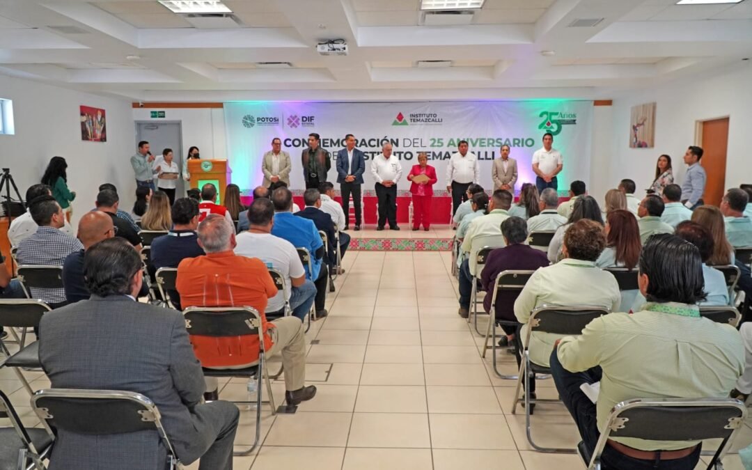 TEMAZCALLI CUMPLE 25 AÑOS DE BRINDAR APOYO A LA SALUD DE LAS Y LOS POTOSINOS