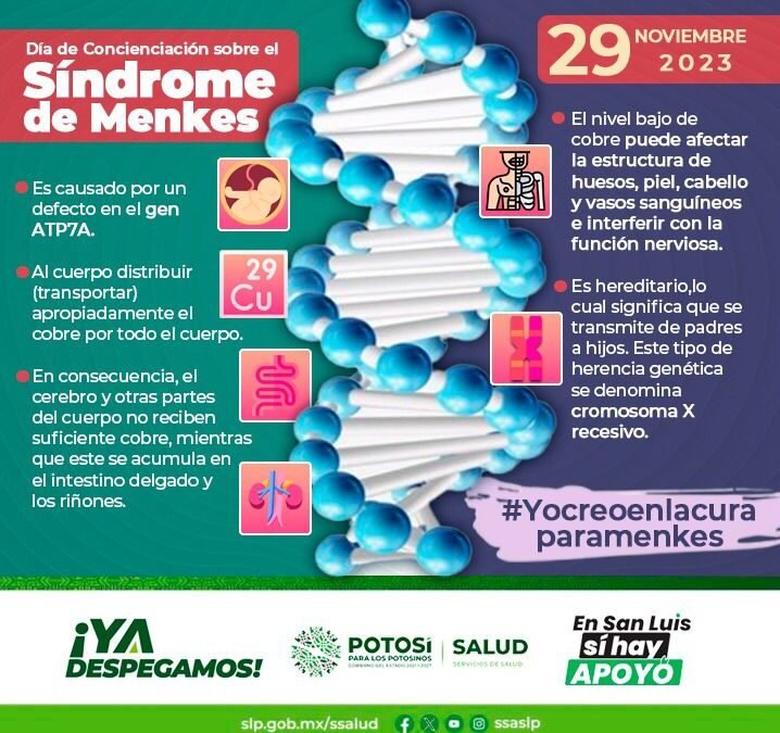 APOYO Y SENSIBILIZACIÓN: COMPROMISO CON PACIENTES DE SÍNDROME DE MENKES