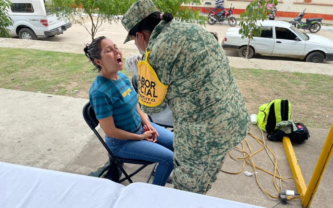 GOBIERNO ESTATAL ACERCA ATENCIÓN MÉDICA GRATUITA A FAMILIAS DE TAMASOPO