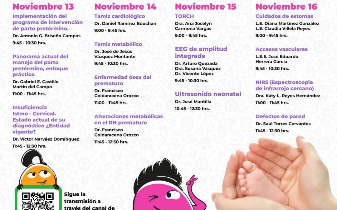 INICIAN HNM JORNADAS DEL PREMATURO