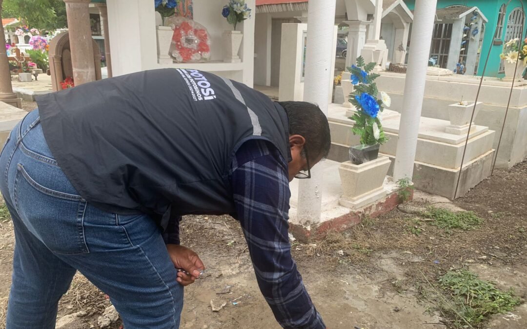 PERMANENTE LAS ACCIONES DE SANEAMIENTO BÁSICO EN PANTEONES.