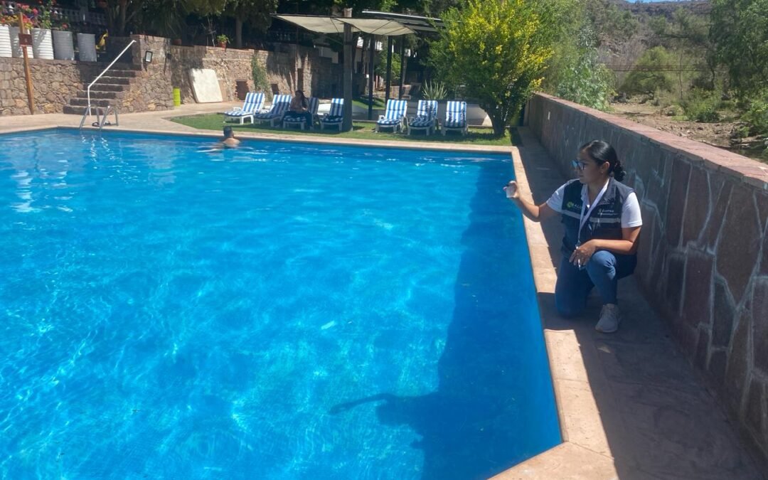 SUPERVISAN CALIDAD DEL AGUA EN BALNEARIOS