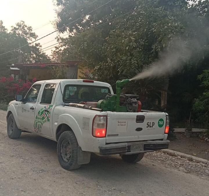 INTENSIFICA SALUD ACCIONES CONTRA DENGUE EN EL ESTADO