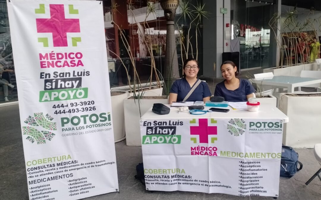 FAMILIAS RECIBEN ATENCIÓN MÉDICA GRATUITA EN SUS COLONIAS