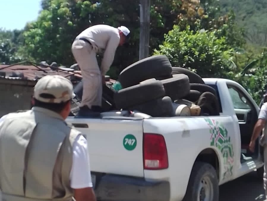 PROMUEVE SALUD LA DESCACHARRIZACIÓN PARA PREVENIR DENGUE, ZIKA Y CHIKUNGUNYA.