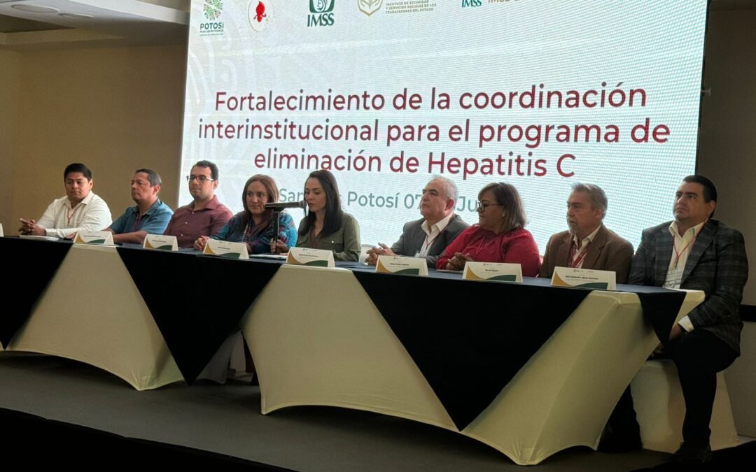 7 de junio de 2024 FORTALECEN PROGRAMA DE ELIMINACIÓN DE LA HEPATITIS C EN SLP