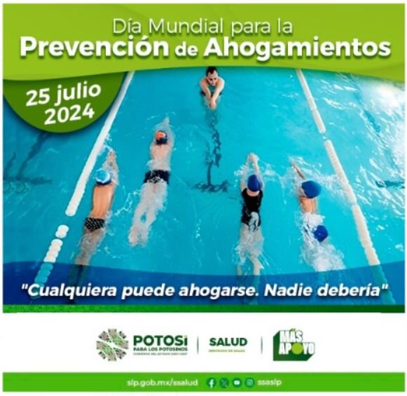 HOY  ES DÍA CONMEMORATIVO PREVENIR LOS AHOGAMIENTOS