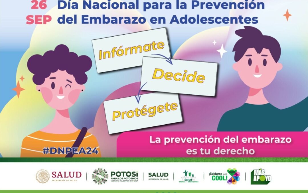 DÍA LA PREVENCIÓN DEL EMBARAZO ADOLESCENTE