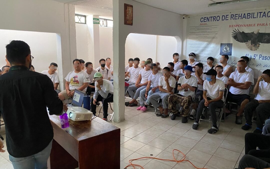 GOBIERNO ESTATAL IMPULSA PREVENCIÓN EN CENTROS DE REHABILITACIÓN