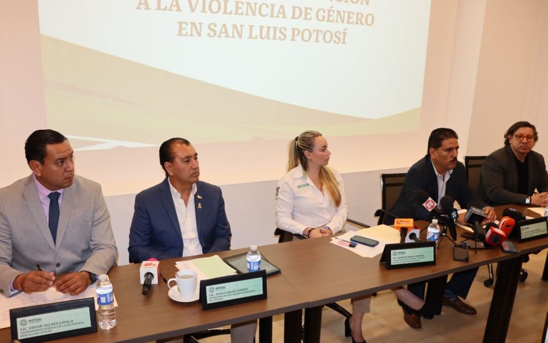GOBIERNO ESTATAL PROMUEVE ERRADICACIÓN DE LA VIOLENCIA DE GÉNERO EN ESCUELAS