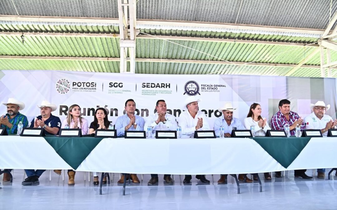 GOBIERNO DEL ESTADO RATIFICA MÁS APOYO A GANADEROS DE LA REGIÓN MEDIA