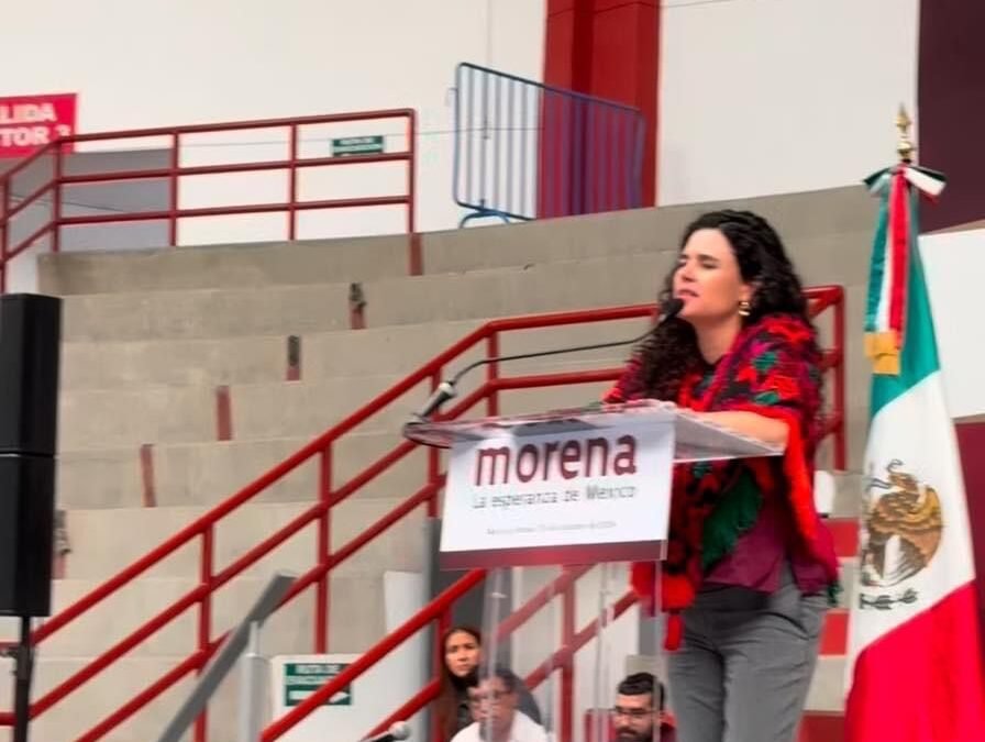 PRESIDENTA NACIONAL DE MORENA RESPALDA AL GOBIERNO DE RICARDO GALLARDO 
