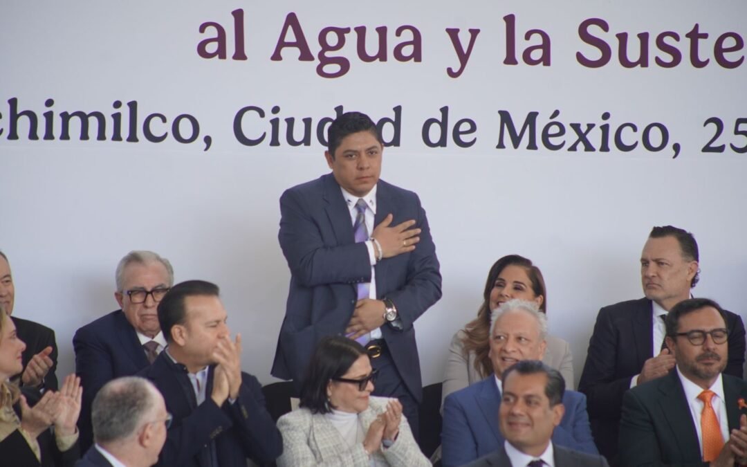 RICARDO GALLARDO SUMA A SLP AL ACUERDO NACIONAL POR EL DERECHO HUMANO AL AGUA