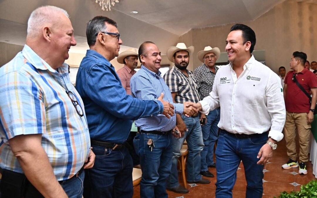 EJECUTIVO CONSOLIDA MÁS REUNIONES Y APOYO A PRODUCTORES PECUARIOS