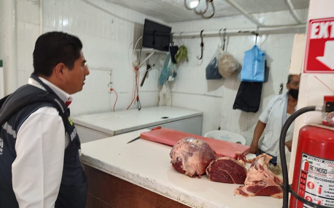 DURANTE LA TEMPORADA DECEMBRINA Y DE AÑO NUEVO SE INCREMENTAN LAS VISITAS DE CONTROL SANITARIO DE PRODUCTOS CÁRNICOS.