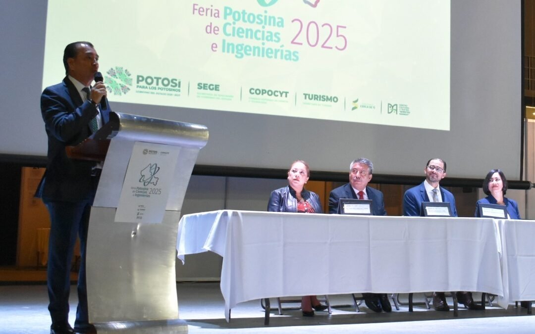 ROTUNDO ÉXITO LA FERIA POTOSINA DE CIENCIA E INGENIERÍAS 2025 DEL COPOCYT