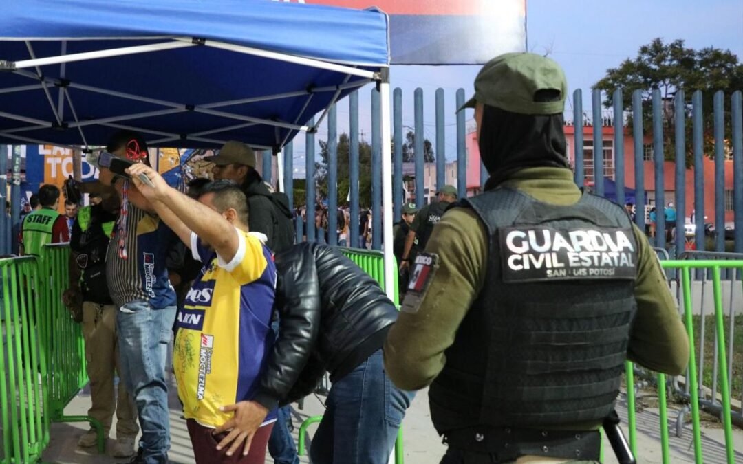 EL ESTADO FORTALECE OPERATIVO ESTADIO SEGURO