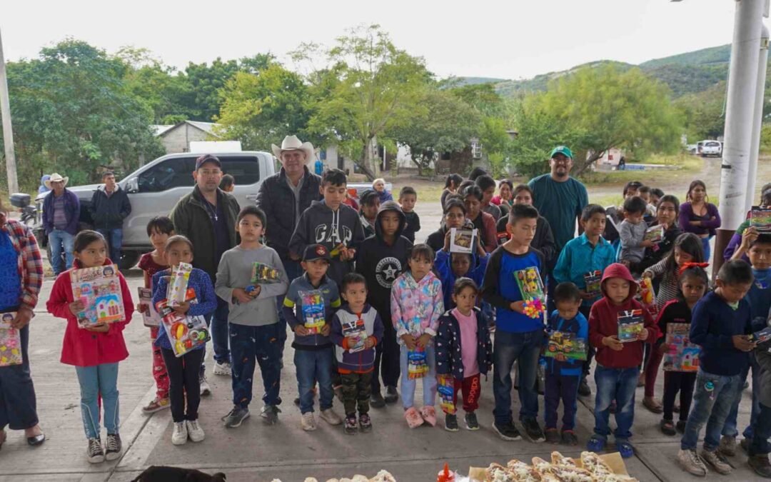 GOBIERNO ESTATAL LLEVA MÁS FESTEJOS NAVIDEÑOS A COMUNIDADES APARTADAS