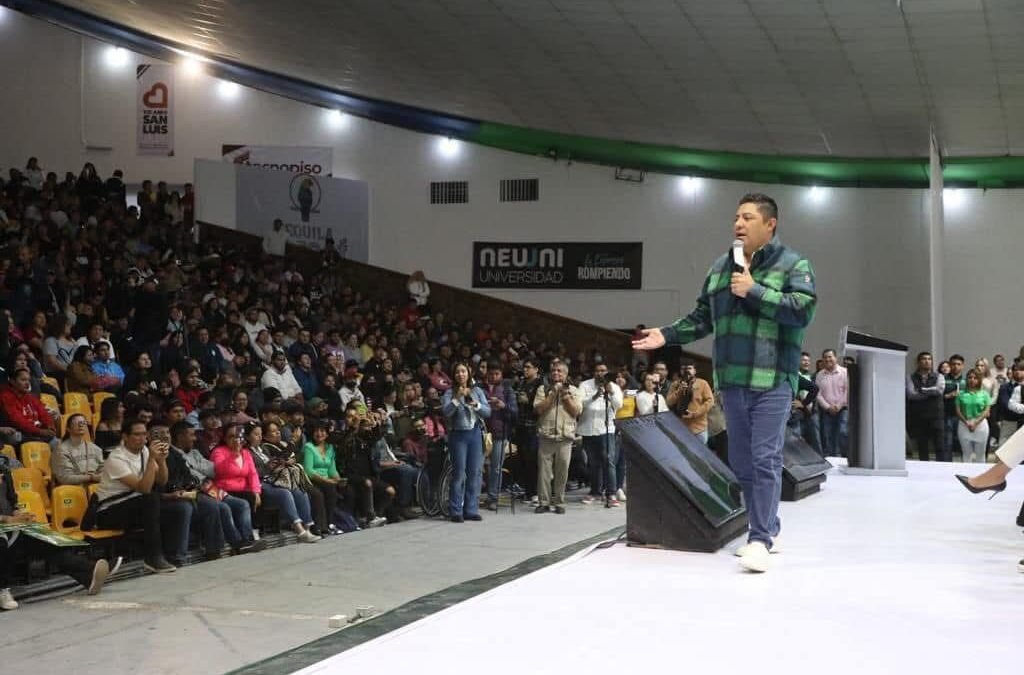RICARDO GALLARDO ANUNCIA EL PRIMER CAMPUS DE LA UNIVERSIDAD “ROSARIO CASTELLANOS” EN SLP