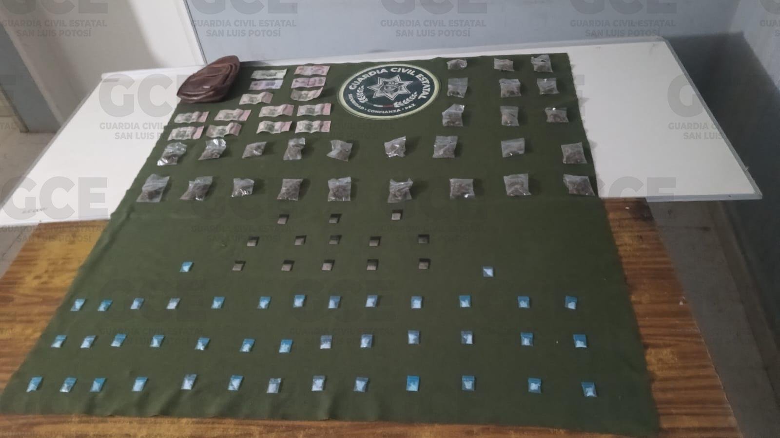 CINCO OBJETIVOS CRIMINALES Y 130 DOSIS DE DROGA DECOMISADAS, DEJA PLAN “HUASTECA SEGURA”