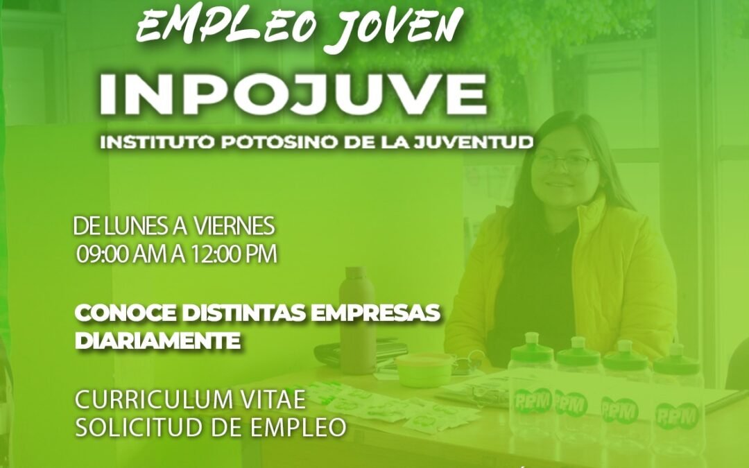 EL ESTADO PROMUEVE MÁS APOYO A JÓVENES CON OPORTUNIDADES LABORALES