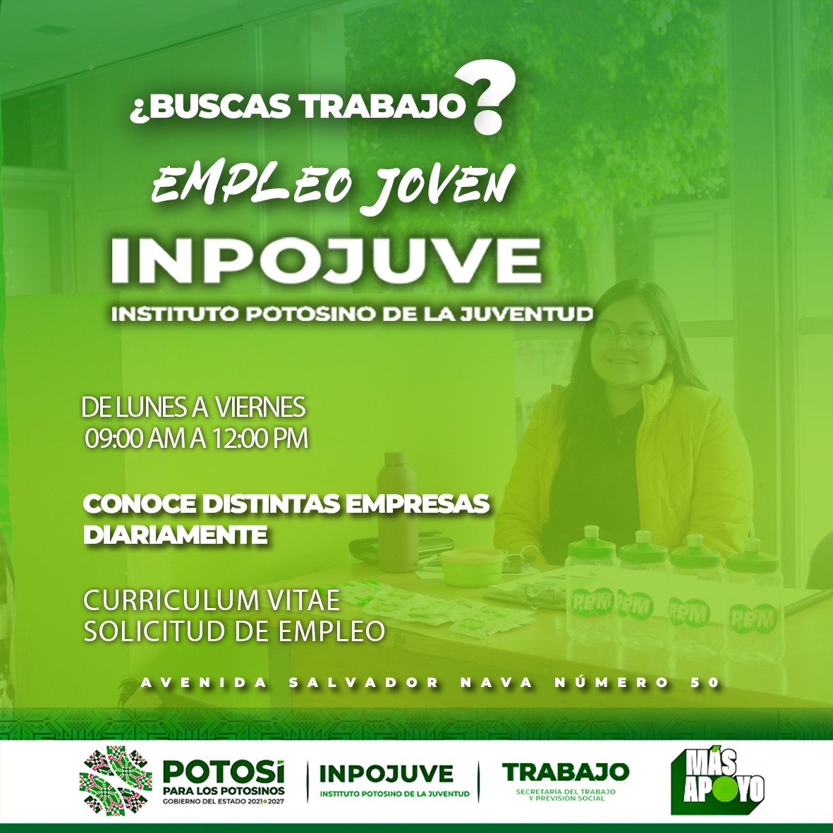 EL ESTADO PROMUEVE MÁS APOYO A JÓVENES CON OPORTUNIDADES LABORALES