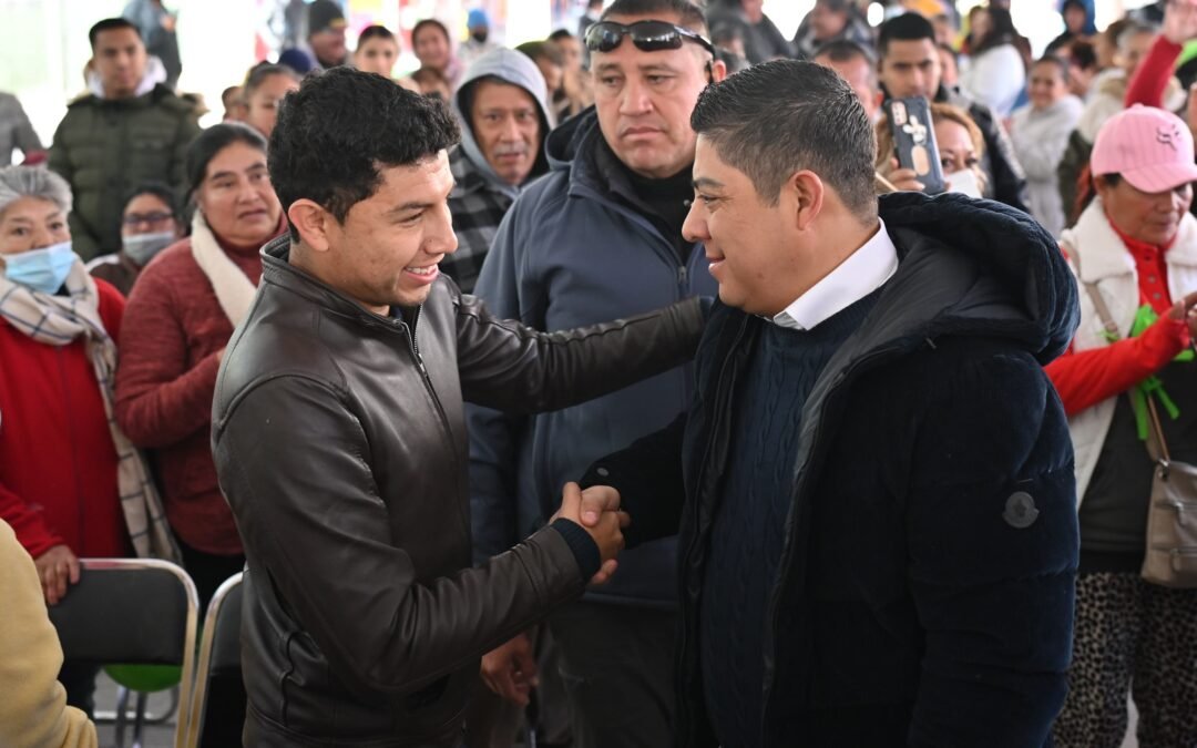 RICARDO GALLARDO ENTREGA REHABILITACIÓN DE AVENIDA CORAL