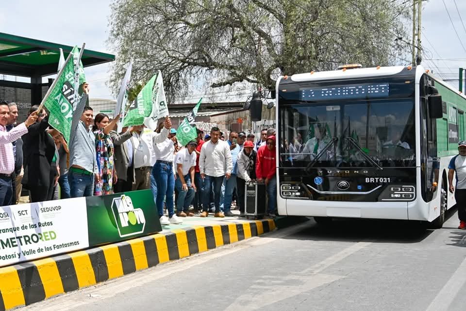 SIETE MILLONES DE VIAJES GRATUITOS EN APOYO A LAS FAMILIAS POTOSINAS: METRORED