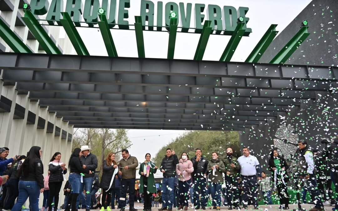 RICARDO GALLARDO PROYECTA SEGUNDA ETAPA DEL PARQUE LINEAL EN RIOVERDE
