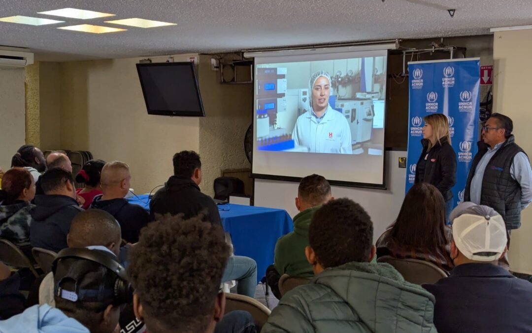 PERSONAS REFUGIADAS RECIBEN MÁS APOYO PARA ACCEDER A EMPLEOS BIEN PAGADOS