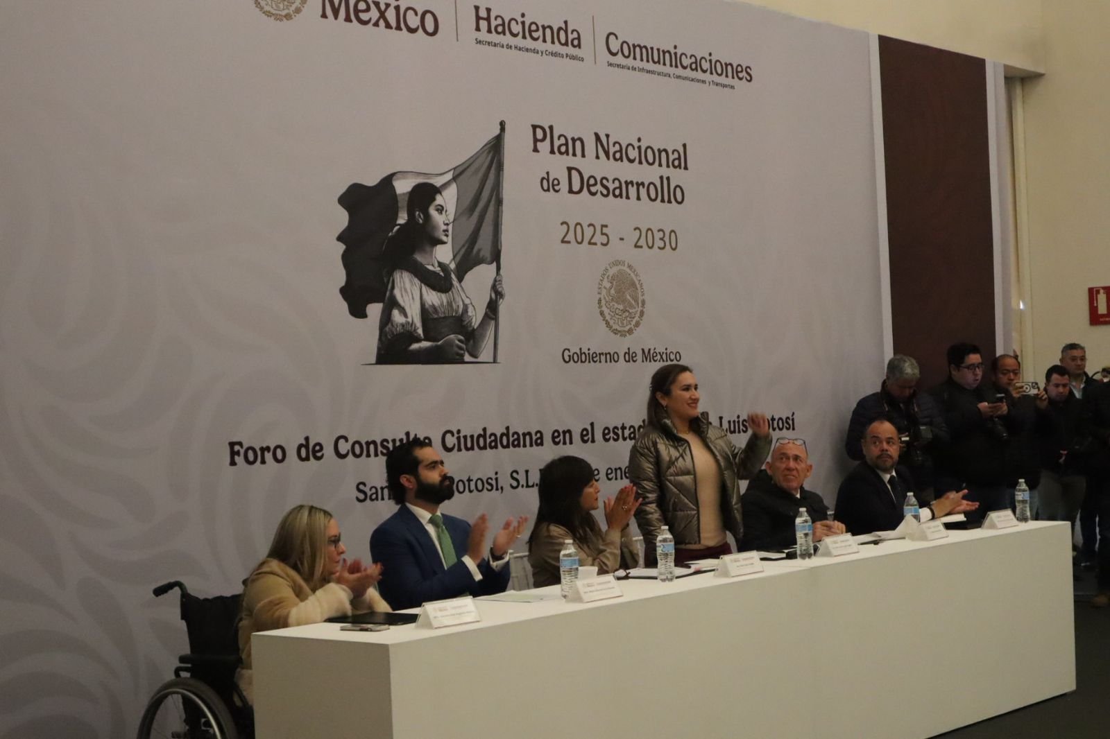 SAN LUIS POTOSÍ PARTICIPA EN LA INTEGRACIÓN DEL PLAN NACIONAL DE DESARROLLO