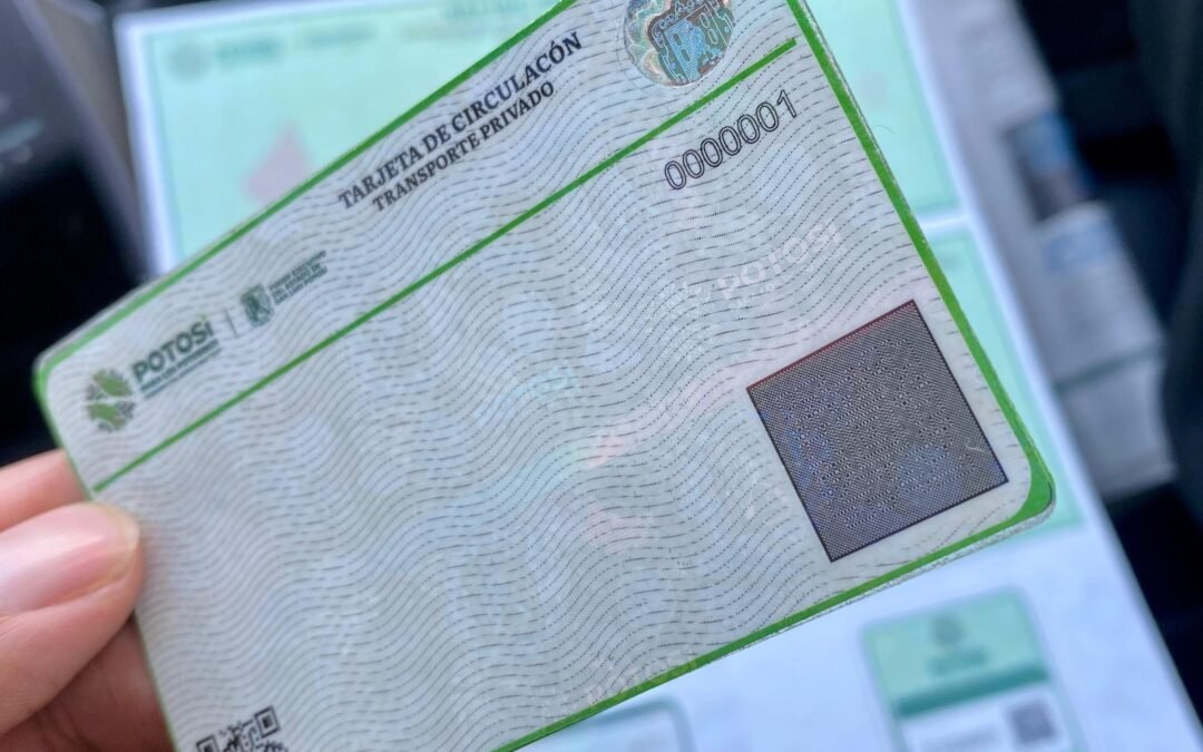 NUEVA TARJETA DE CIRCULACIÓN: MÁS SEGURA, MÁS VERDE, MÁS ÁGIL