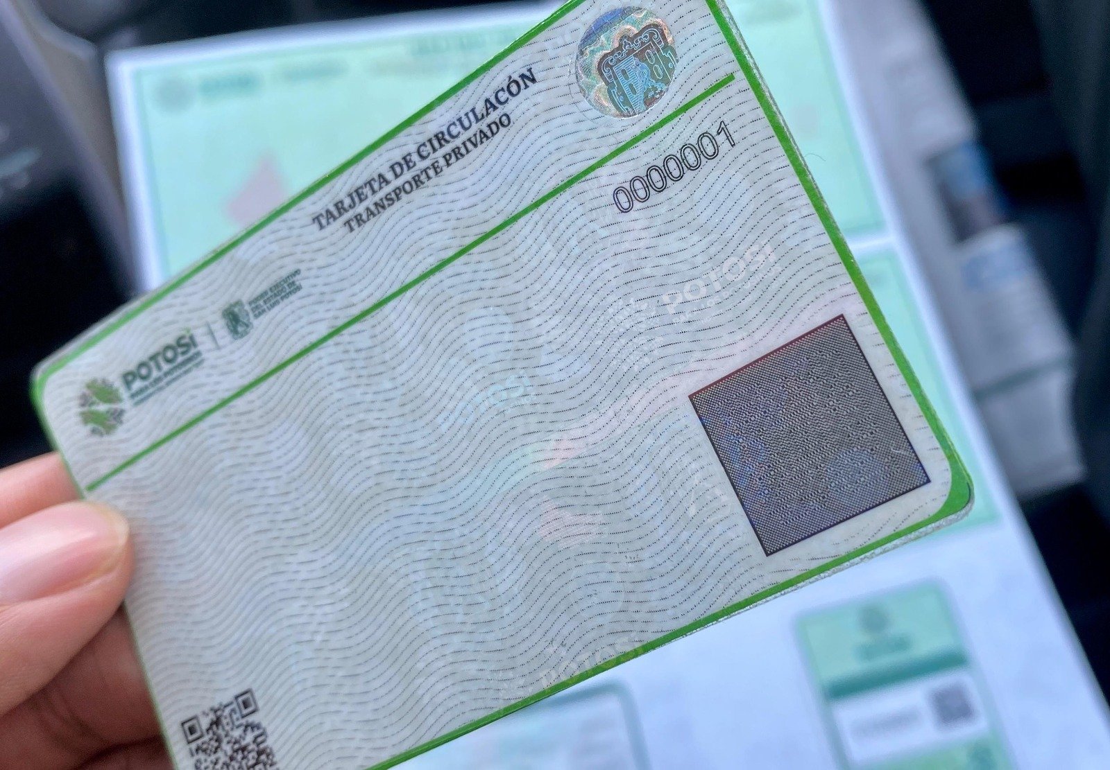 NUEVA TARJETA DE CIRCULACIÓN: MÁS SEGURA, MÁS VERDE, MÁS ÁGIL