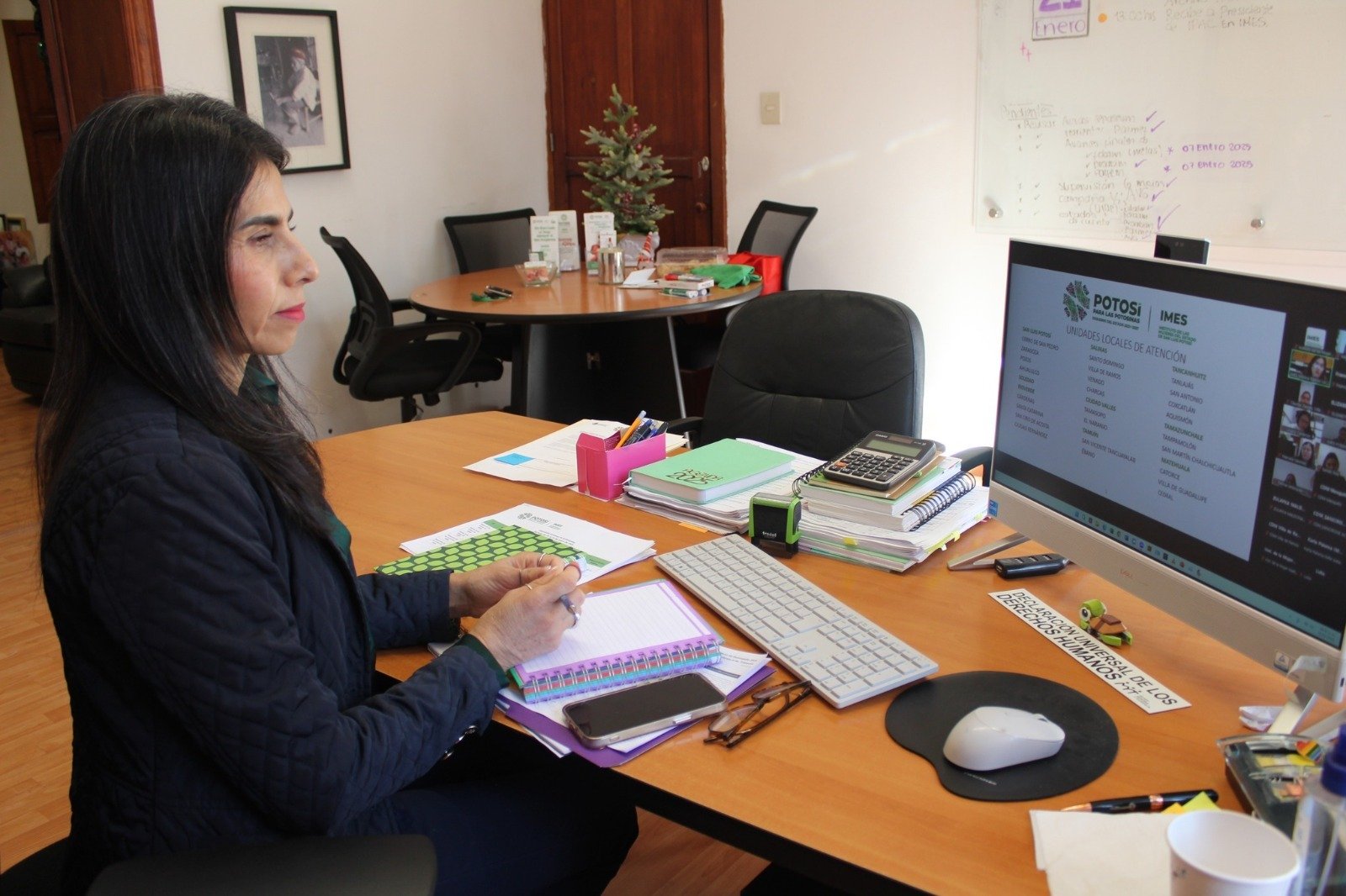 GOBIERNO ACERCA MÁS APOYO A LA MUJER POTOSINA CON CAPACITACIONES A MUNICIPIOS