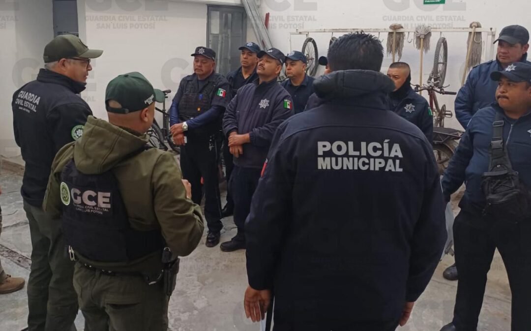 SSPCE PARTICIPA EN OPERATIVO INTERINSTITUCIONAL DE REVISIÓN EN COMANDANCIAS MUNICIPALES