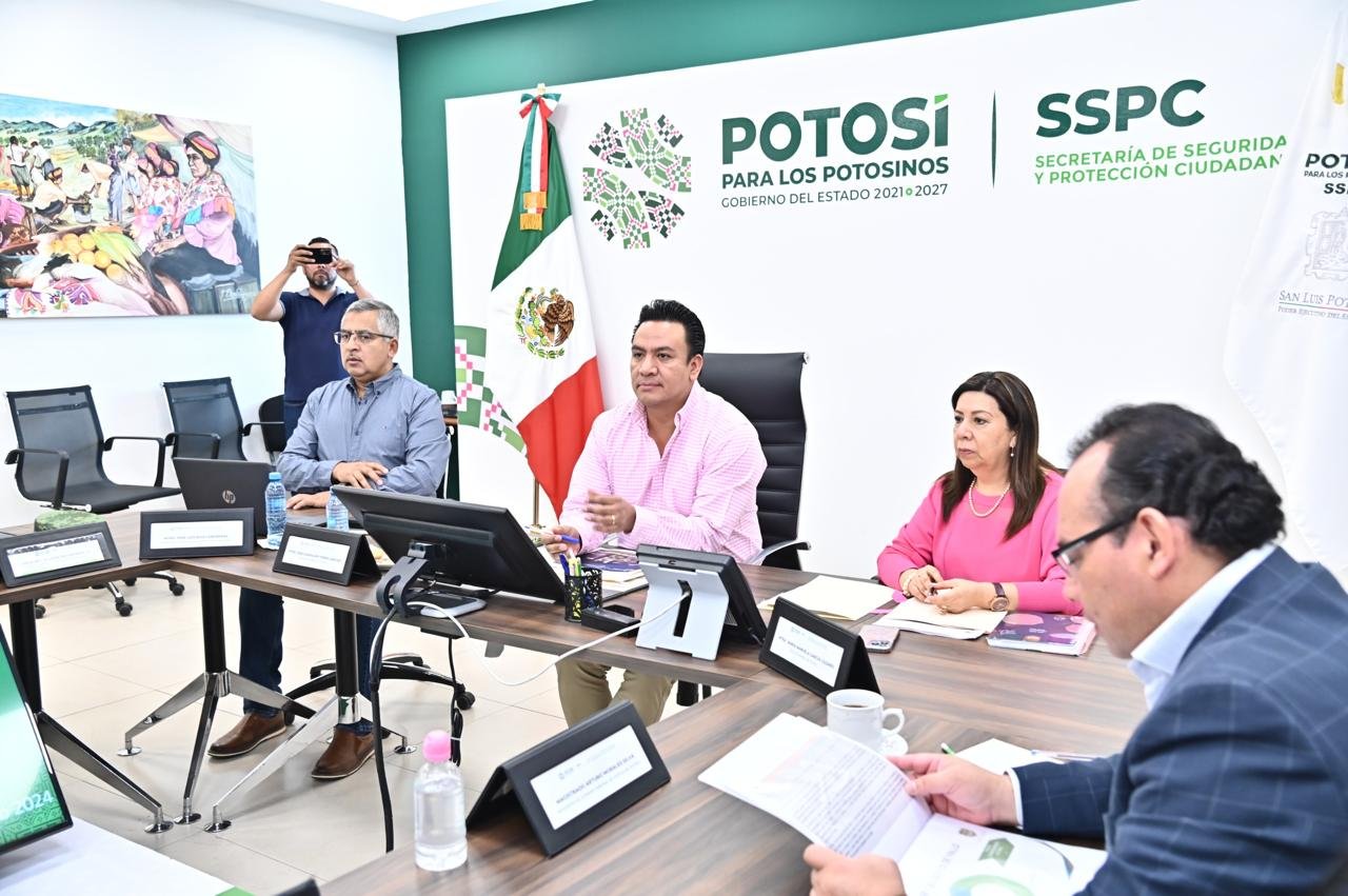 COORDINACIÓN CON LA FGR GARANTIZA LA SEGURIDAD Y LA TRANQUILIDAD EN SLP