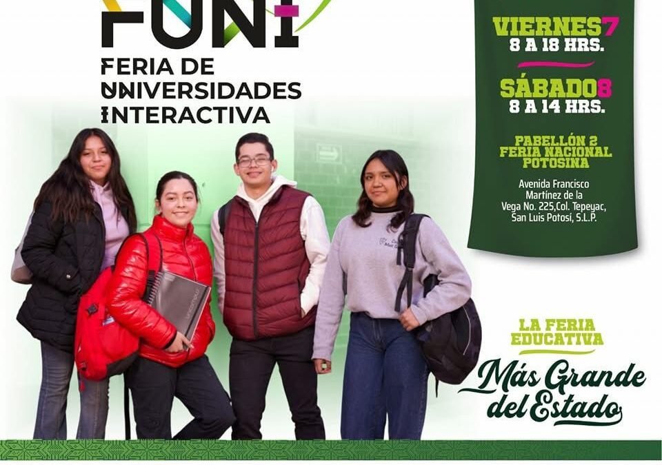 LISTO GOBIERNO DEL ESTADO PARA LA FERIA DE UNIVERSIDADES INTERACTIVA